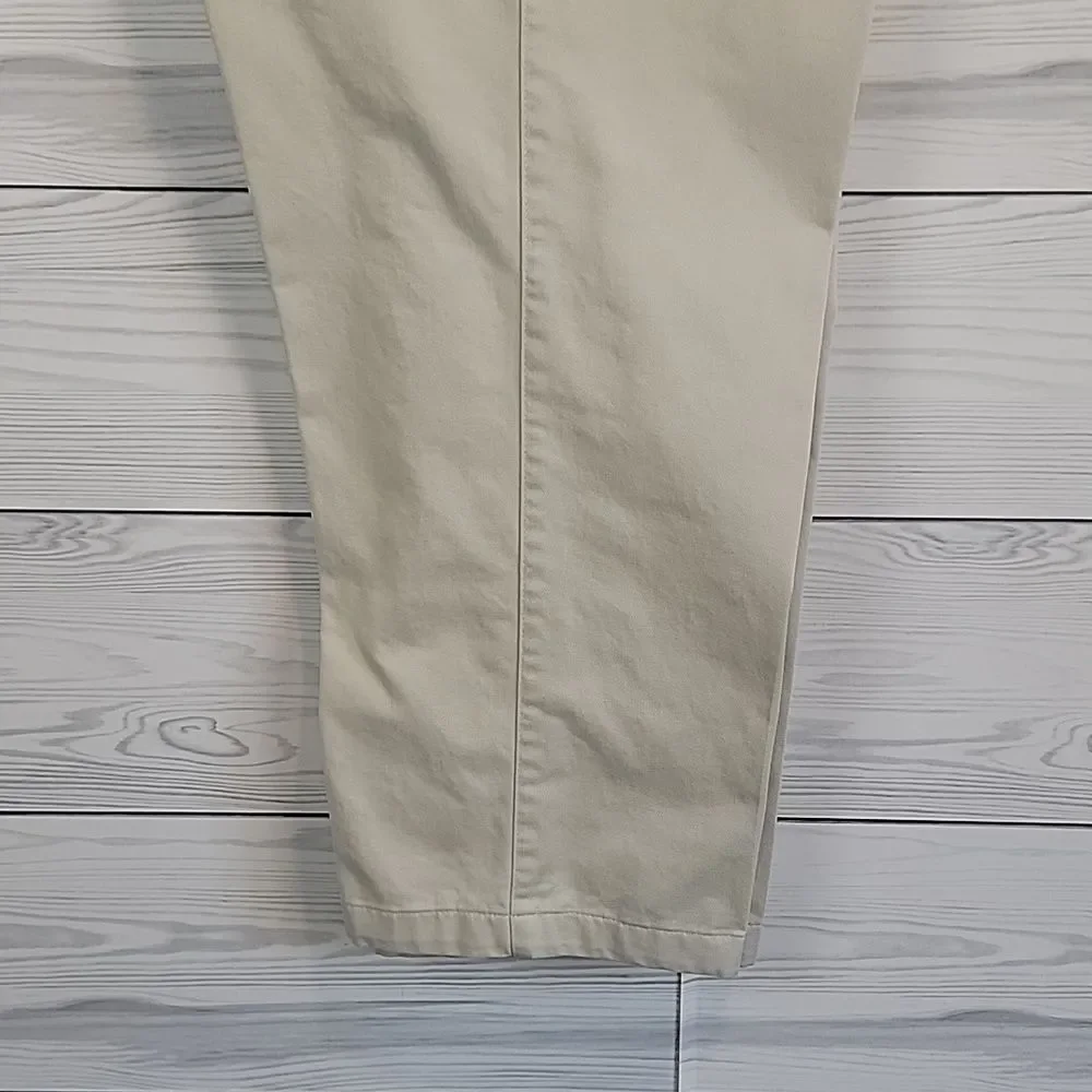 Docker Chino Pants Vintage 90s Pleated Front - Light Tan Mens Size 38